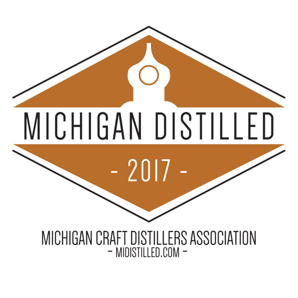 michigan distilled logo