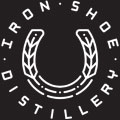 iron shoe distillery logo